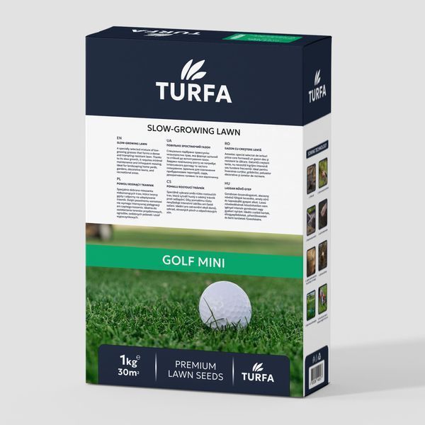 Газонна трава Гольф міні TURFA &laquo;Golf mini&raquo; 1 кг 1355 фото
