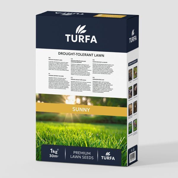 Газонна трава Посухостійка TURFA &laquo;Sunny&raquo; 1 кг 1360 фото