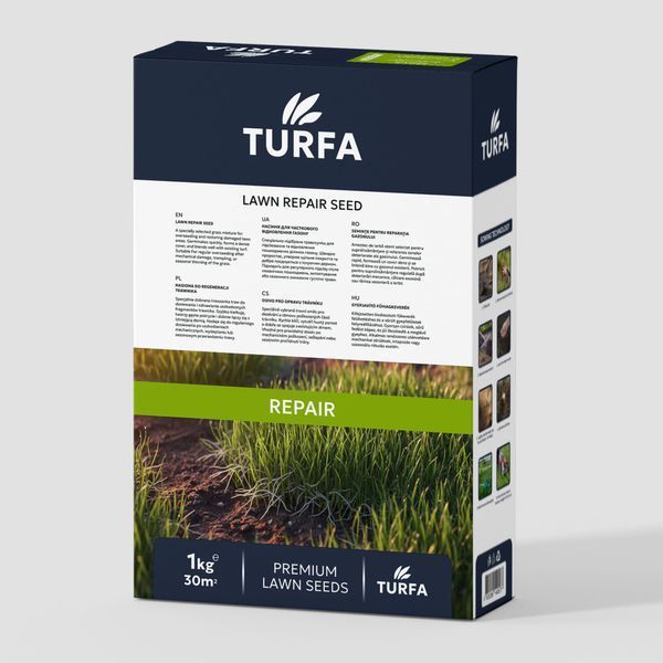 Газонная трава для восстановления газона TURFA &laquo;Repair&raquo; 1 кг 1365 фото