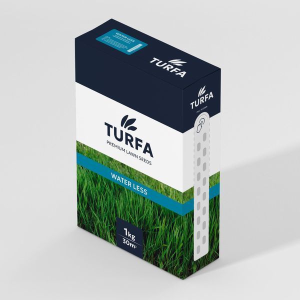 Газонна трава для ділянок з обмеженним поливом TURFA &laquo;Water less&raquo; 1 кг 1370 фото