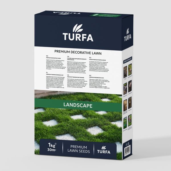 Газонна трава для ландшафтного дизайну TURFA &laquo;Landscape&raquo; 1 кг 1375 фото
